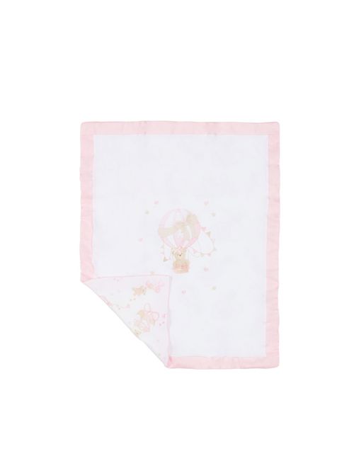 Coperta, neonato, logata. LE BEBE' ENFANT | LBG5786BIRS